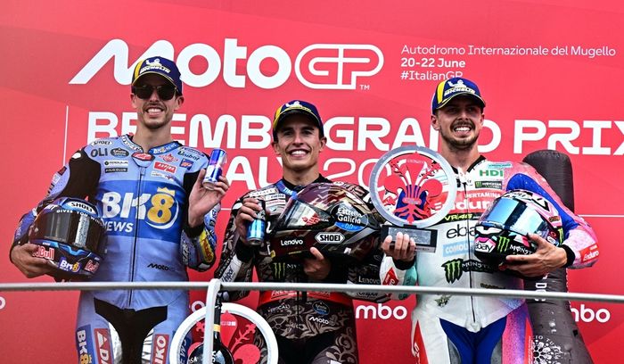 Fabio Di Giannantonio, VR46 Racing Team, Alex Marquez, Gresini Racing, Marc Marquez, Ducati Team