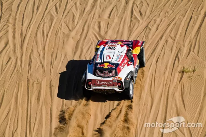 #302 JCW X-Raid Team: Stephane Peterhansel, Paulo Fiuza