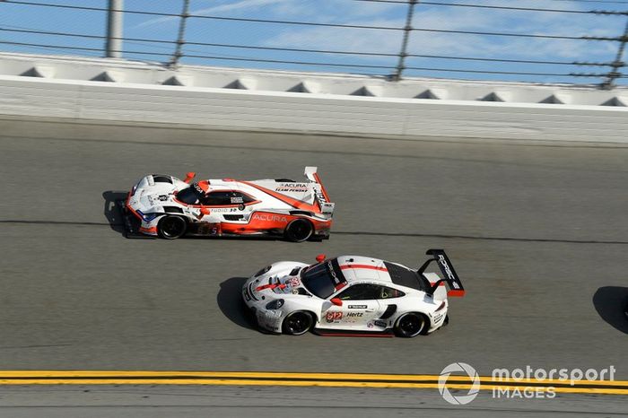 #6 Acura Team Penske Acura DPi, DPi: Juan Pablo Montoya, Dane Cameron, Simon Pagenaud, #912 Porsche GT Team Porsche 911 RSR - 19, GTLM: Laurens Vanthoor, Earl Bamber, Mathieu Jaminet