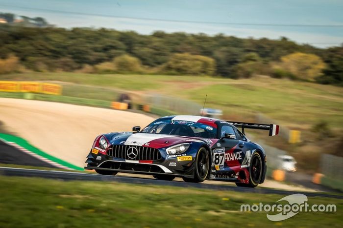 #87 FRA AKKA-ASP  Mercedes - AMG GT3: Jean-Luc Beaubelique, Jim Pla