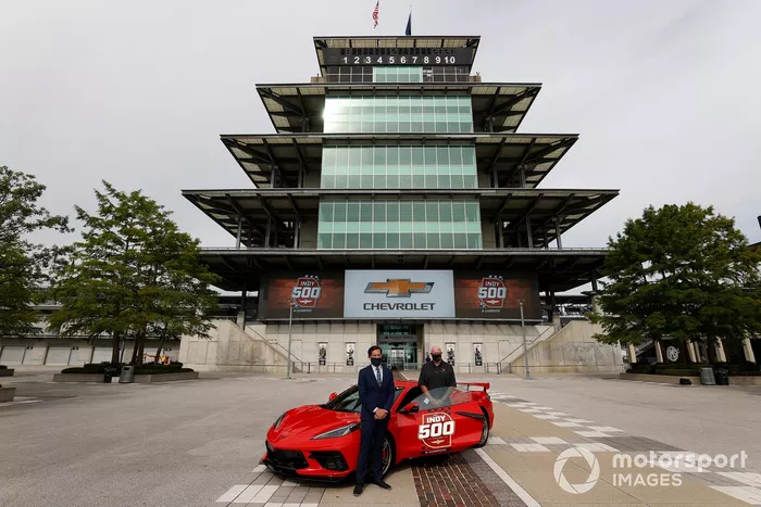 Chevrolet Corvette Pace Car unveiling 