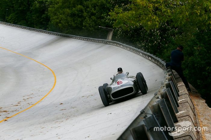 Lewis Hamilton et Sir Stirling Moss à Monza
