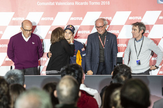 Dani Pedrosa, Repsol Honda Team con i suoi genitori