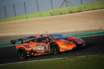 Lamborghini Huracan Super Trofeo Evo #5, Antonelli Motorsport: Giacomo Altoe, Daniel Zampieri