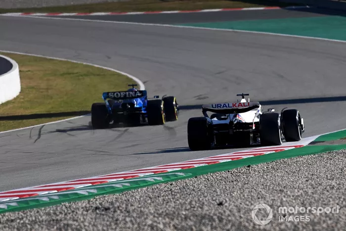 Nicholas Latifi, Williams FW44, Nikita Mazepin, Haas VF-22