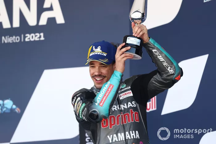 Podio: tercer lugar Franco Morbidelli, Petronas Yamaha SRT