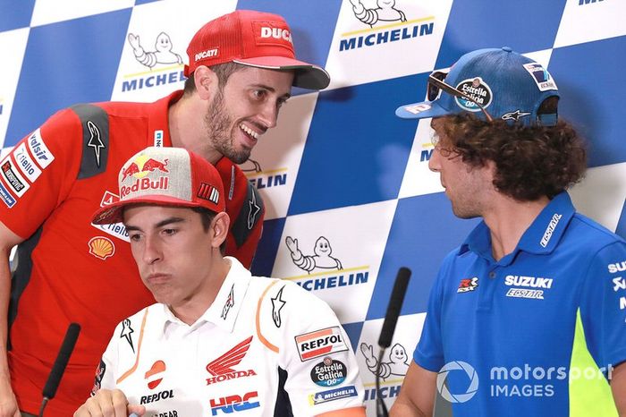 Andrea Dovizioso, Ducati Team, Alex Rins, Team Suzuki MotoGP