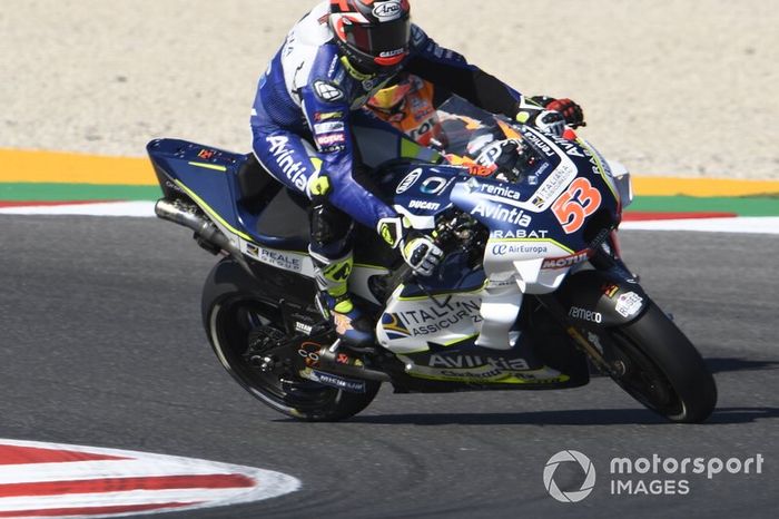 Caída de Tito Rabat, Avintia Racing