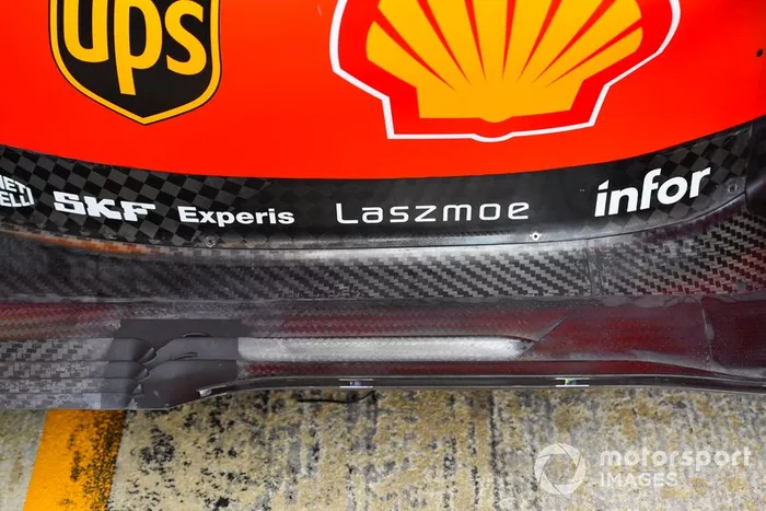 El suelo del Ferrari SF90