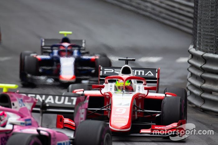 Mick Schumacher, Prema Racing and Nobuharu Matsushita, Carlin 