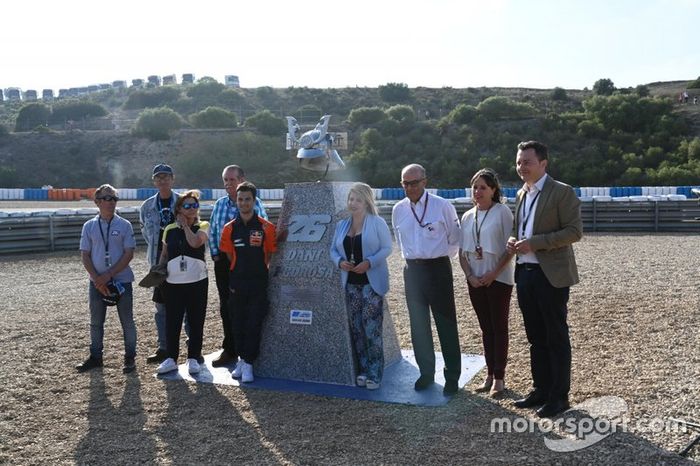 Inauguración curva Dani Pedrosa en Circuito de Jerez