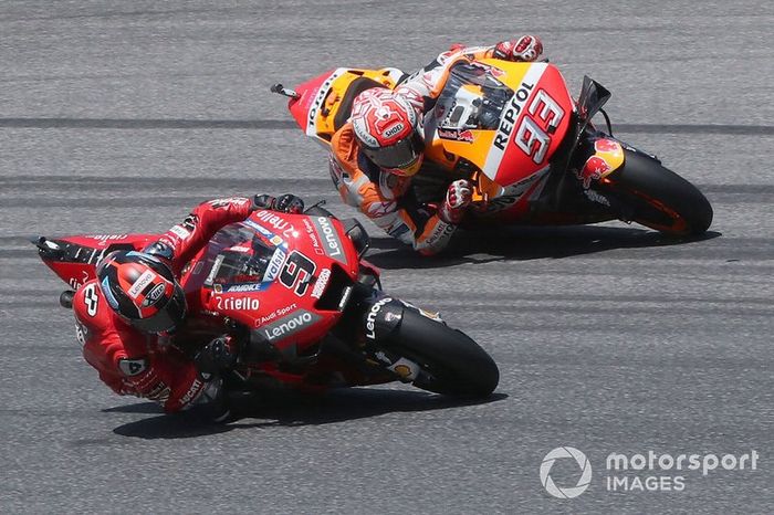 Danilo Petrucci, Ducati Team, Marc Marquez, Repsol Honda Team