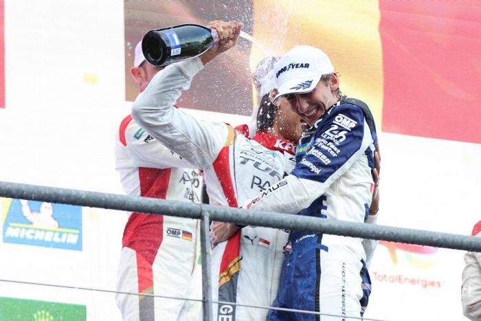 Podio: #41 Realtime by WRT Oreca 07 Gibson LMP2 de Ferdinand Habsburg-Lothringen