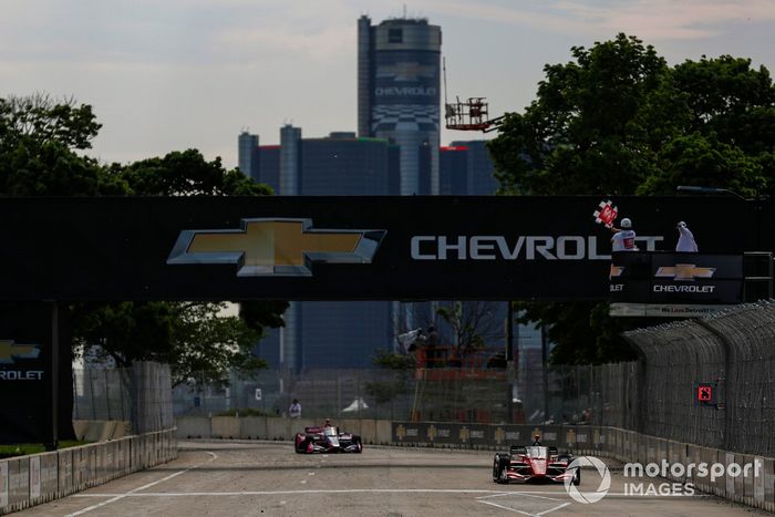 Will Power, Team Penske Chevrolet, Checkered Flag