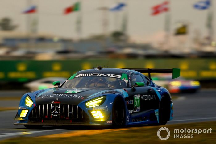 #57 Winward Racing Mercedes-AMG GT3, GTD: Russell Ward, Philip Ellis, Indy Dontje, Maro Engel
