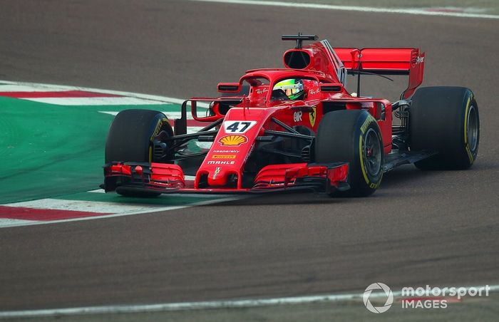 Mick Schumacher, Ferrari SF71H