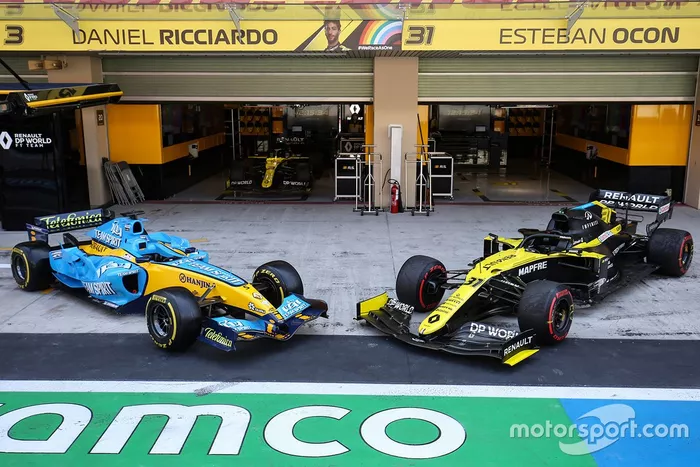El Renault R25 y R.S.20 