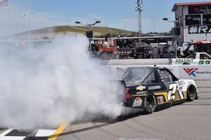 Race Winner Sheldon Creed, GMS Racing, Chevrolet Silverado