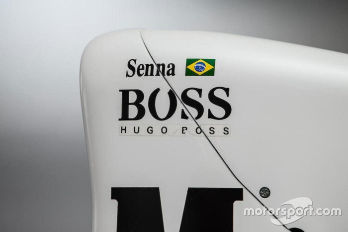 El McLaren-Cosworth Ford MP4/8A de Ayrton Senna