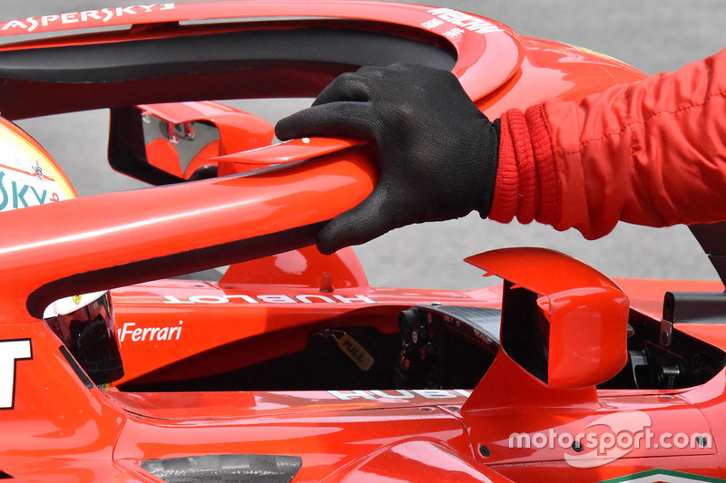 Ferrari SF71H ayna detay