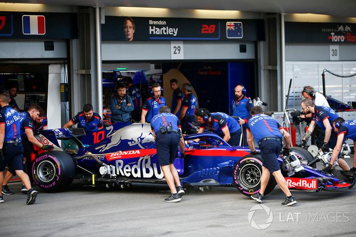 Pierre Gasly, Toro Rosso STR13 Honda
