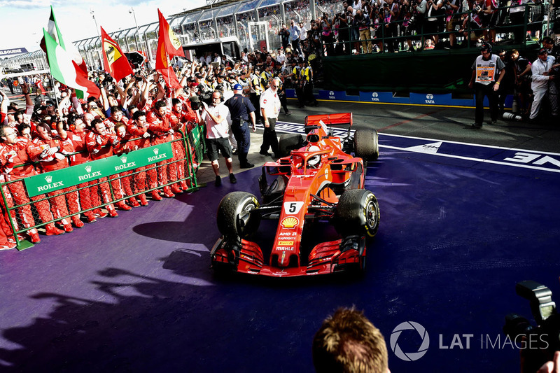 2018. Переможець: Себастьян Феттель, Ferrari SF71H