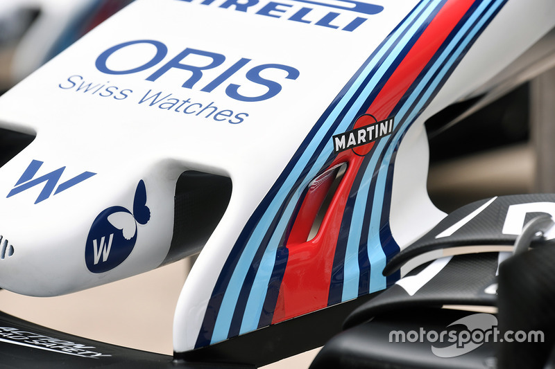 Williams FW40 nose detail