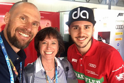 Monika Schreiner, LGT Group, mit Daniel Abt, Audi Sport ABT Schaeffler