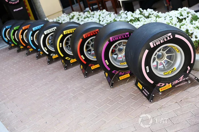 La nueva gama de neumáticos Pirelli para la F1 2018
