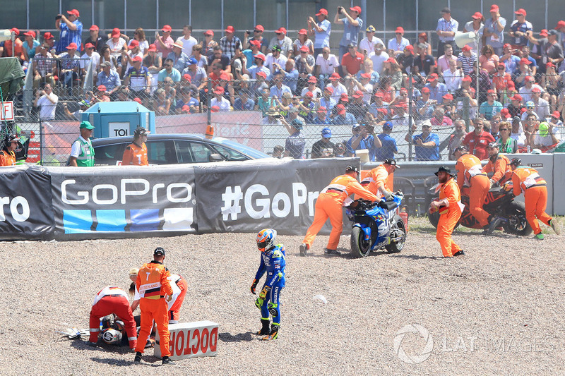 MotoGP Jerman: Alex Rins, Team Suzuki MotoGP, Pol Espargaro, Red Bull KTM Factory Racing