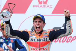 Podio: il vincitore della gara Marc Marquez, Repsol Honda Team