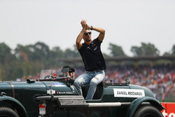 Daniel Ricciardo, Red Bull Racing, in the drivers parade