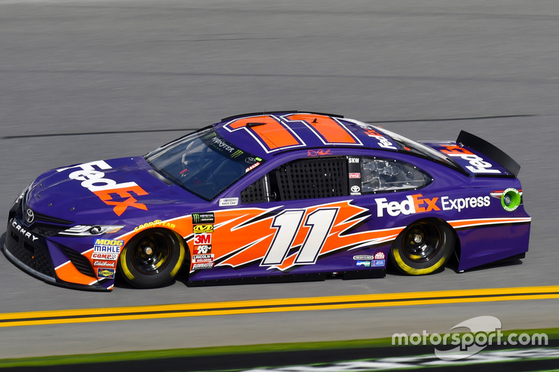 Denny Hamlin, Joe Gibbs Racing, FedEx Express Toyota Camry