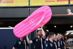 Force India announce Havaianas flip flops as a sponsor