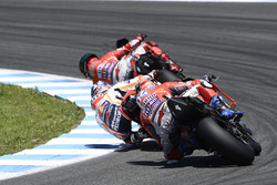 Andrea Dovizioso, Ducati Team, Dani Pedrosa, Repsol Honda Team, Jorge Lorenzo, Ducati Team