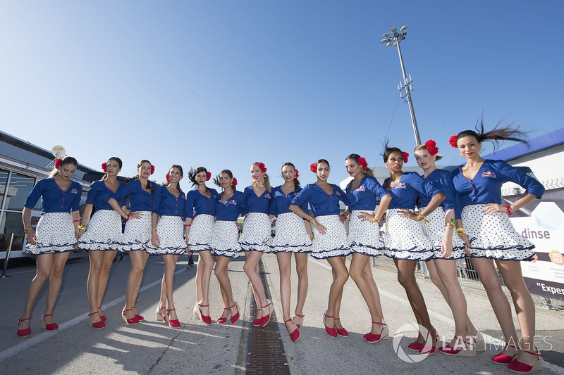 Chicas de la parrilla