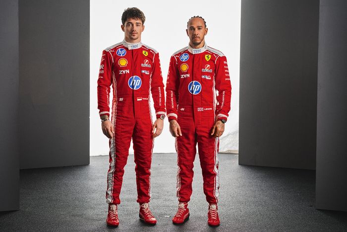 Lewis Hamilton e Charles Leclerc, Ferrari