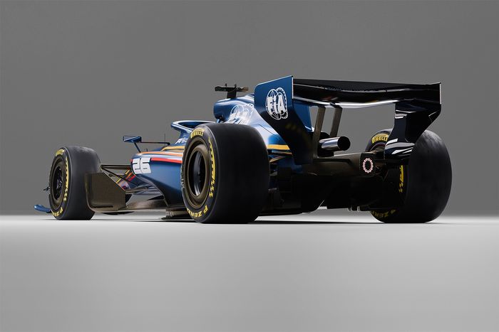 2026 FIA F1 car render