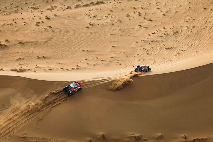 #202 Toyota Gazoo Racing W2Rc Toyota: Henk Lategan, #203 Toyota Gazoo Racing W2Rc Toyota: Seth Quintero