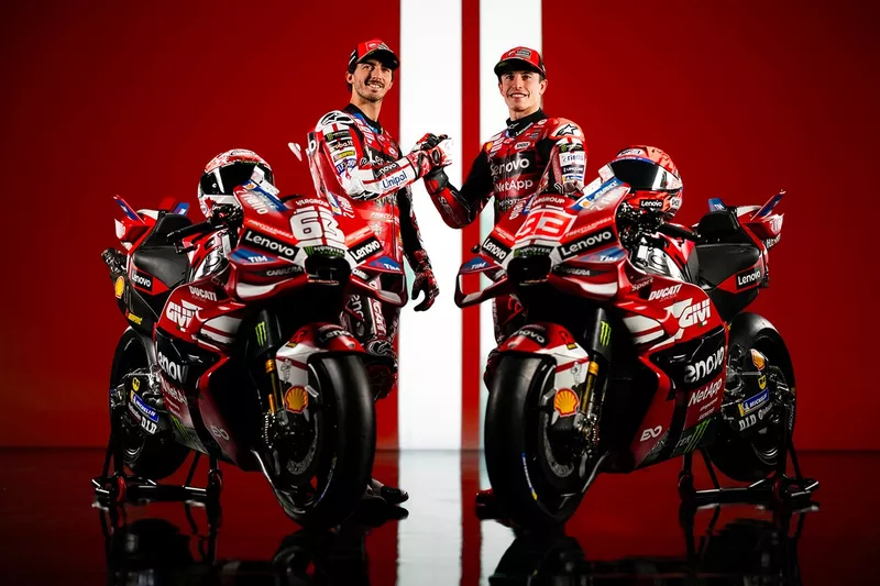 Marc Márquez, Pecco Bagnaia et la Ducati GP26