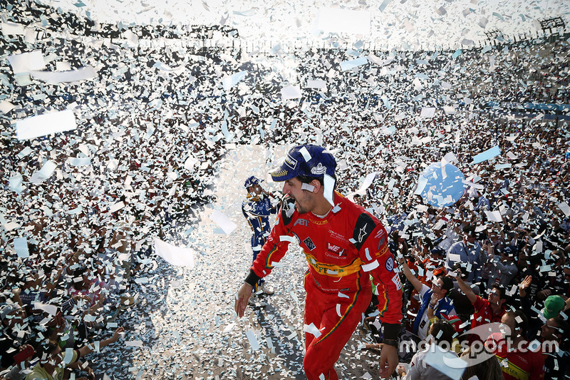 Podium: winner Lucas di Grassi, ABT Schaeffler Audi Sport