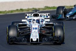 Lance Stroll, Williams FW41, Lewis Hamilton, Mercedes AMG F1 W09