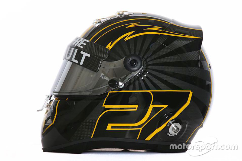 Le nouveau casque de Nico Hülkenberg