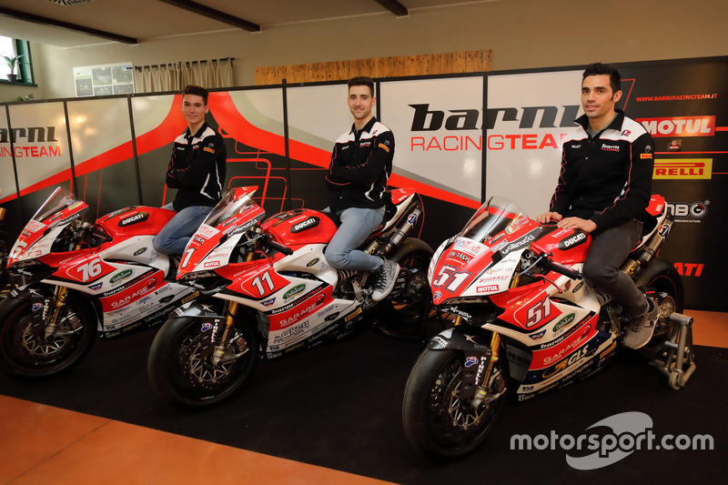 Michele Pirro, Barni Racing Team, Samuele Cavalieri, Barni Racing Team, Matteo Ferrari, Barni Racing Team