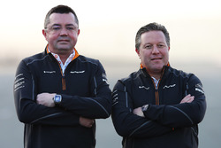 Eric Boullier, Zak Brown, McLaren