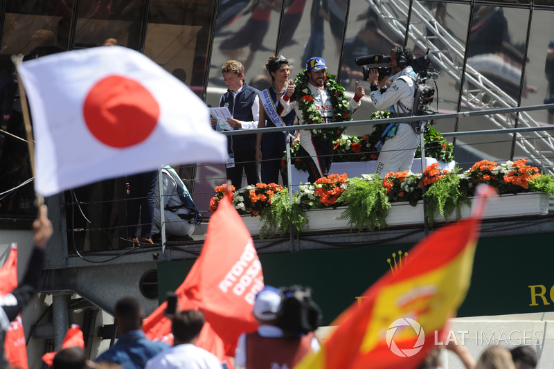 Yarış galibi Fernando Alonso, Toyota Gazoo Racing