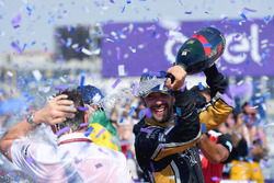 Jean-Eric Vergne, Techeetah, remporte la course