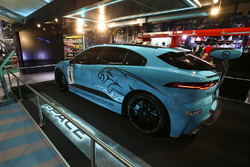 The Jaguar iPace eTrophy car