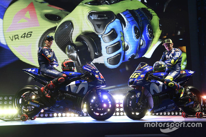 El pasado año Yamaha se presentó en Madrid, con Viñales y Rossi