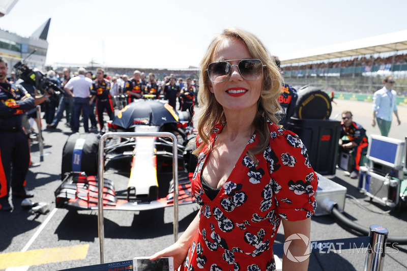 Geri Horner, in griglia con il team Red Bull